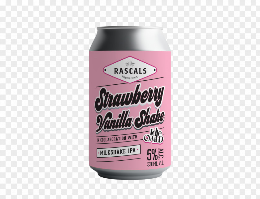 Milkshake Vanilla India Pale Ale Beer Strawberry PNG
