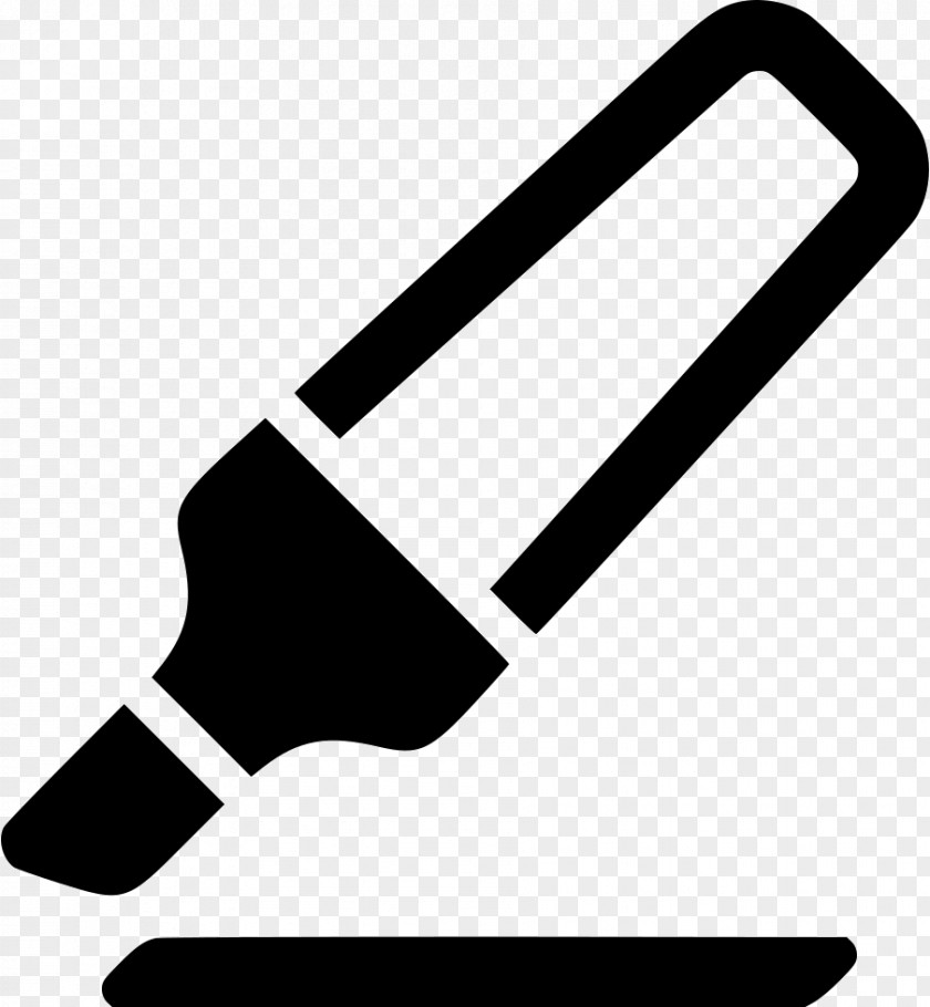 Pen Highlighter Paper Marker Clip Art PNG