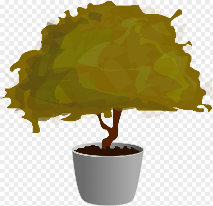 Tree Flowerpot Bonsai Clip Art PNG