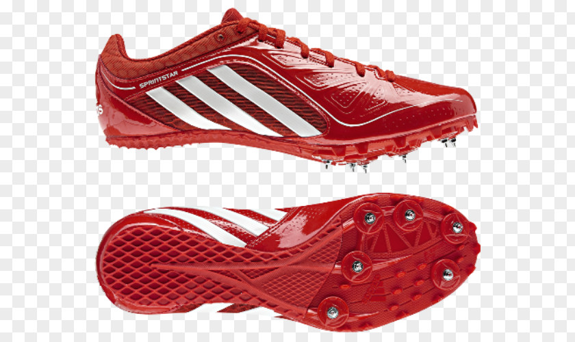 Adidas Track Spikes Cleat Sneakers Shoe PNG