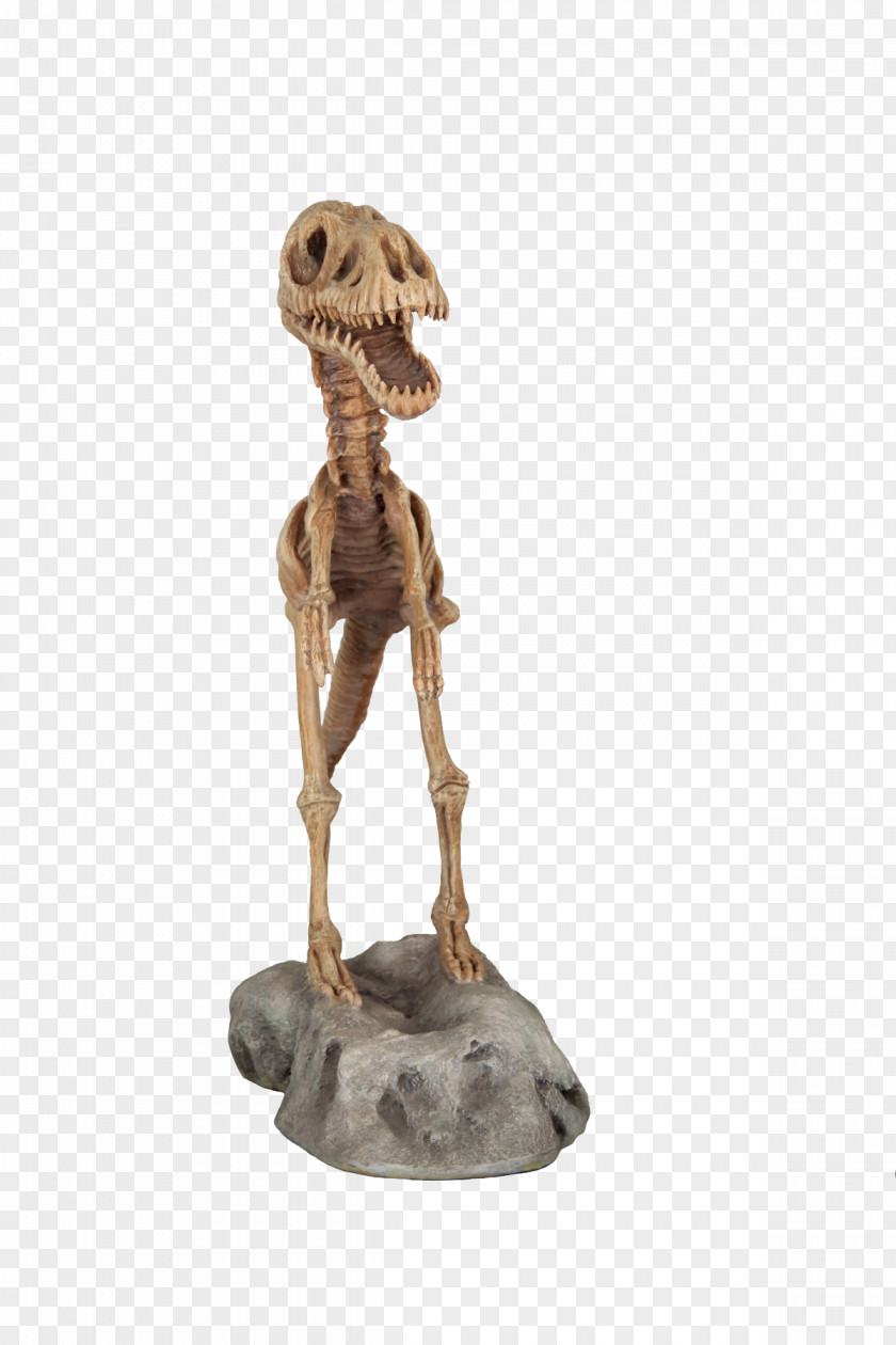 Dinosaur Figurine Bronze Sculpture Statue Tyrannosaurus PNG