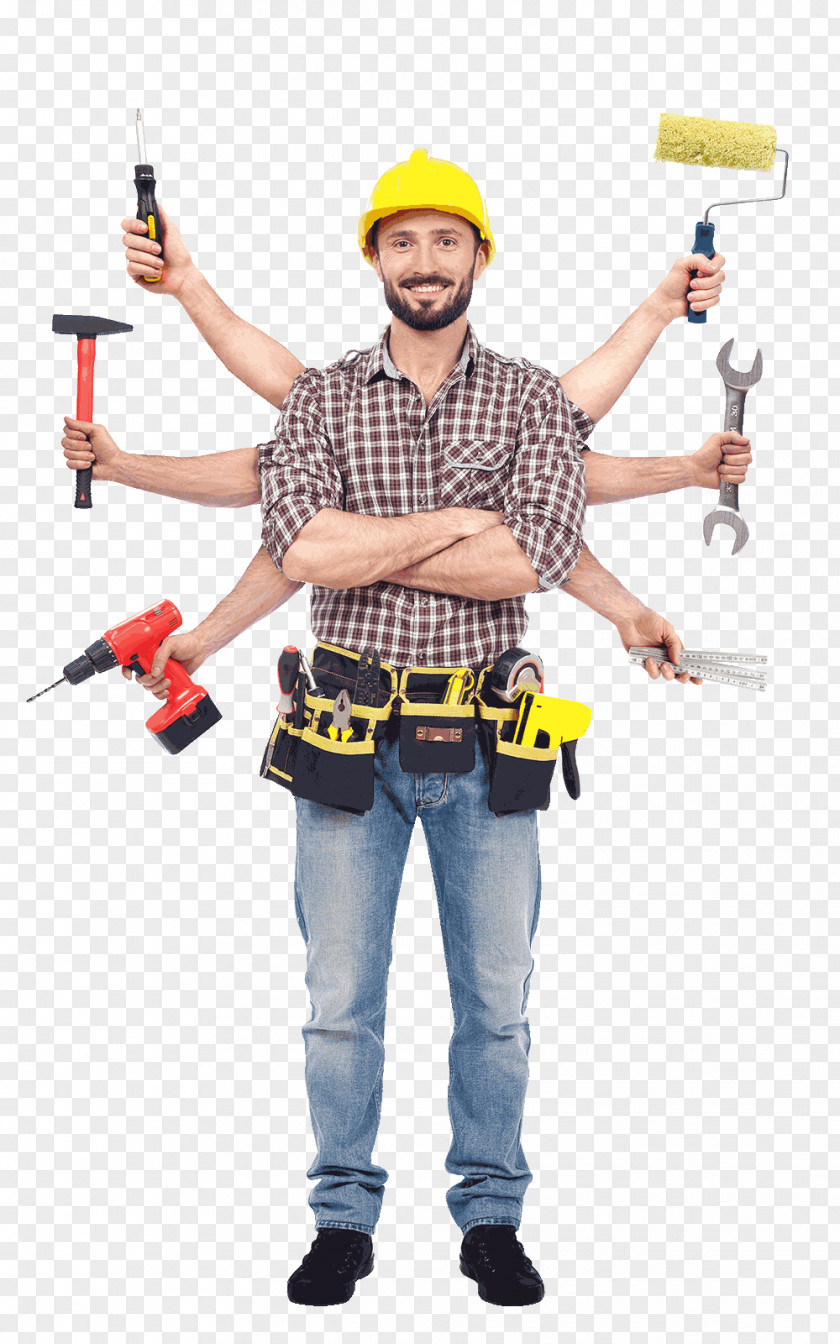 Handyman Building Home Repair House Stock Photography PNG