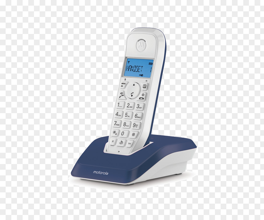 Motorola Startac S1201 Cordless Telephone Digital Enhanced Telecommunications PNG