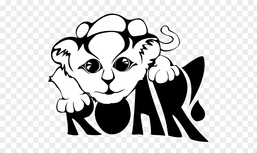 Roar Cat Drawing Lion Clip Art PNG