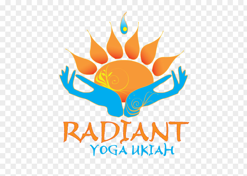 Yoga Flyer Radiant Ukiah Logo Graphic Design Brand Clip Art PNG