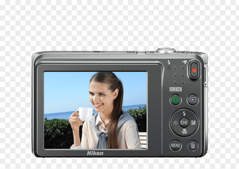 Camera Lens Nikon COOLPIX S3700 Mirrorless Interchangeable-lens Point-and-shoot PNG
