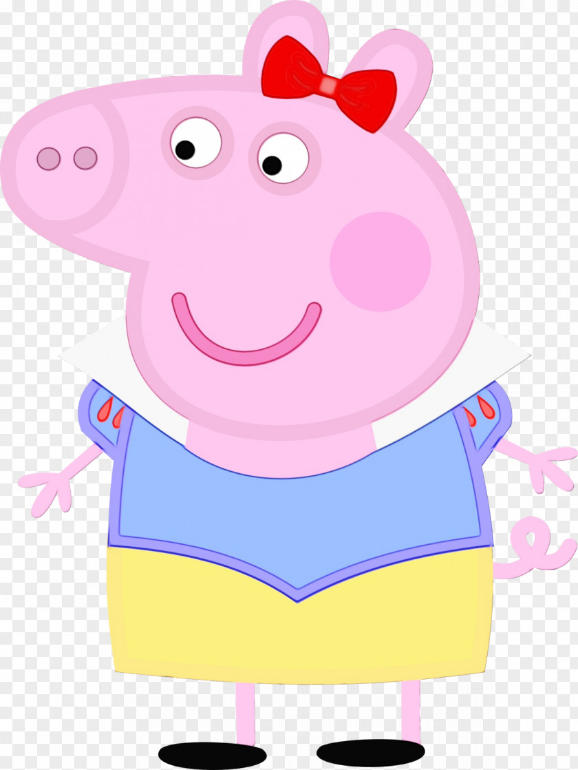 Daddy Pig Mummy Clip Art Drawing Image PNG