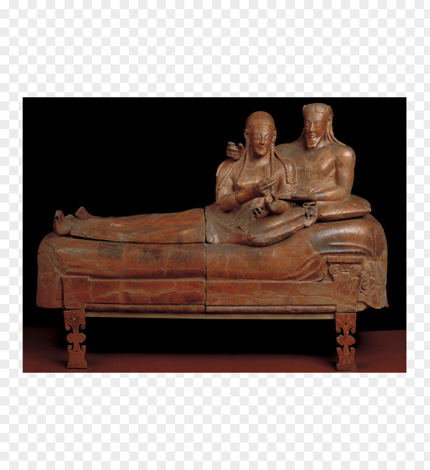 Embrace Couple Cerveteri Sarcophagus Of The Spouses Etruscan Civilization National Museum Necropolis Banditaccia PNG