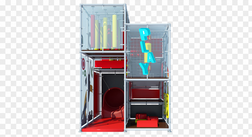 Indoor Playground Shelf Plastic PNG