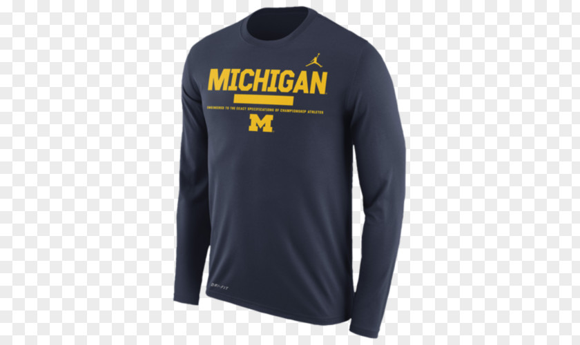 Tar Heels National Champions Long-sleeved T-shirt University Of Michigan Jumpman PNG