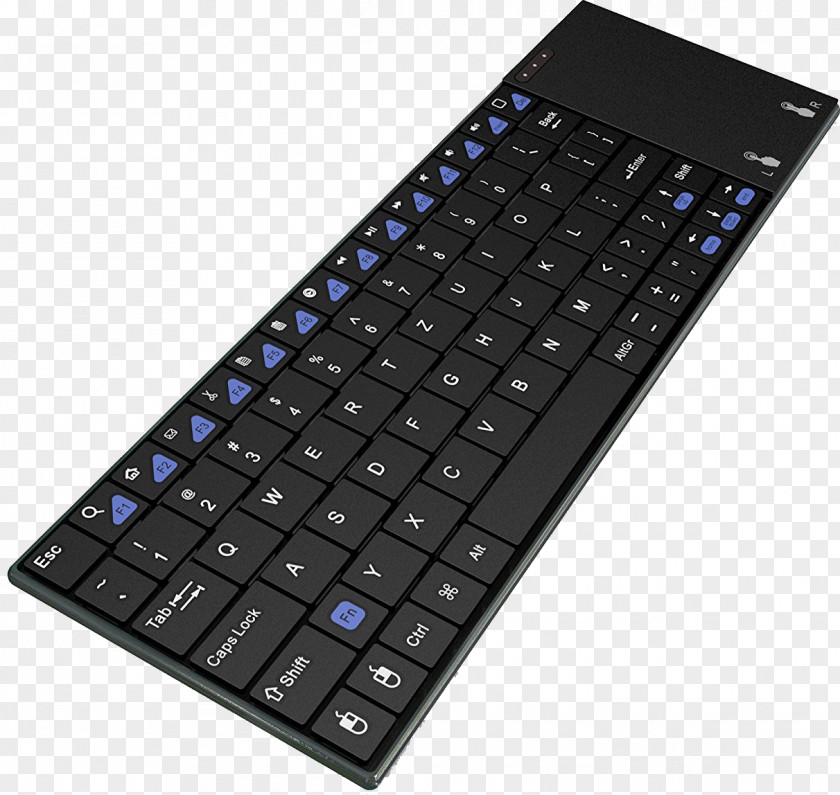 Wireless Keyboard Computer Touchpad Numeric Keypads Space Bar Hardware PNG