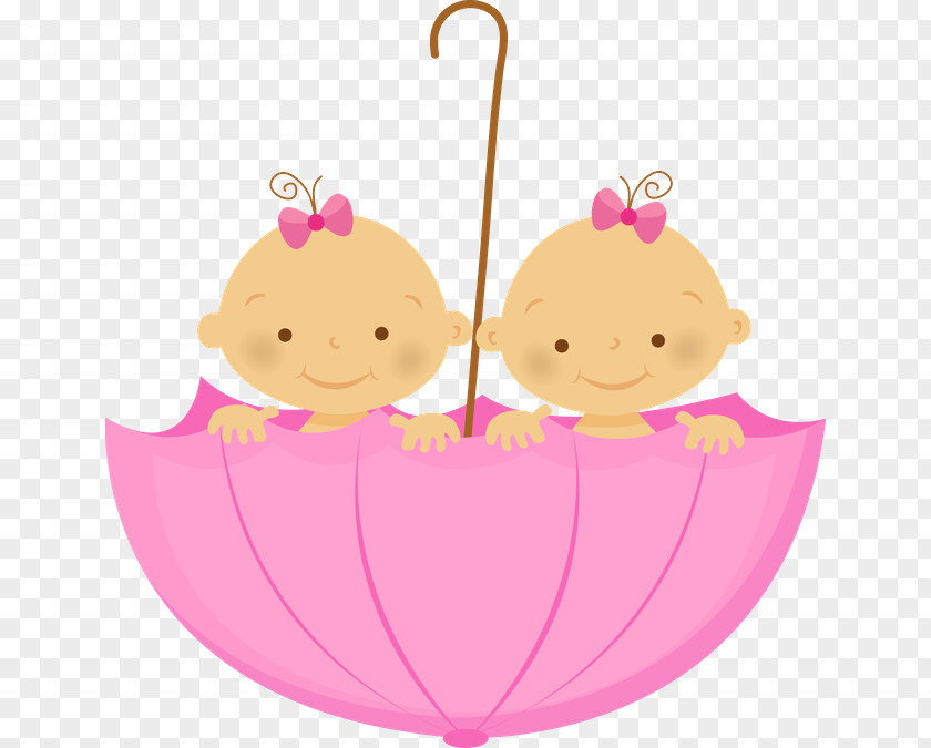 Female Baby Infant Twin Clip Art PNG