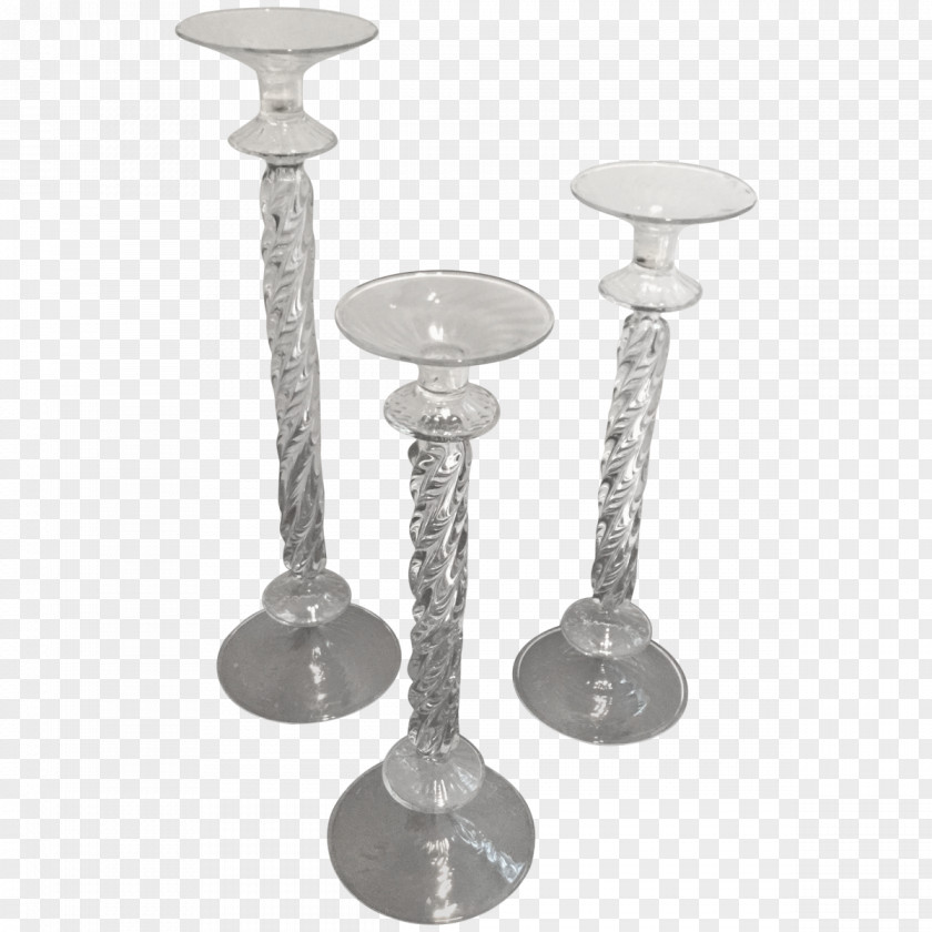 Glass Body Jewellery Silver Candlestick PNG