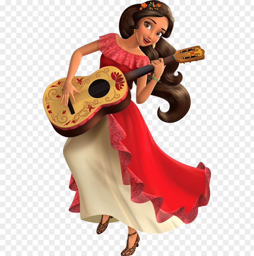 Guitar Elena Of Avalor Disney Princess The Walt Company Princesas PNG