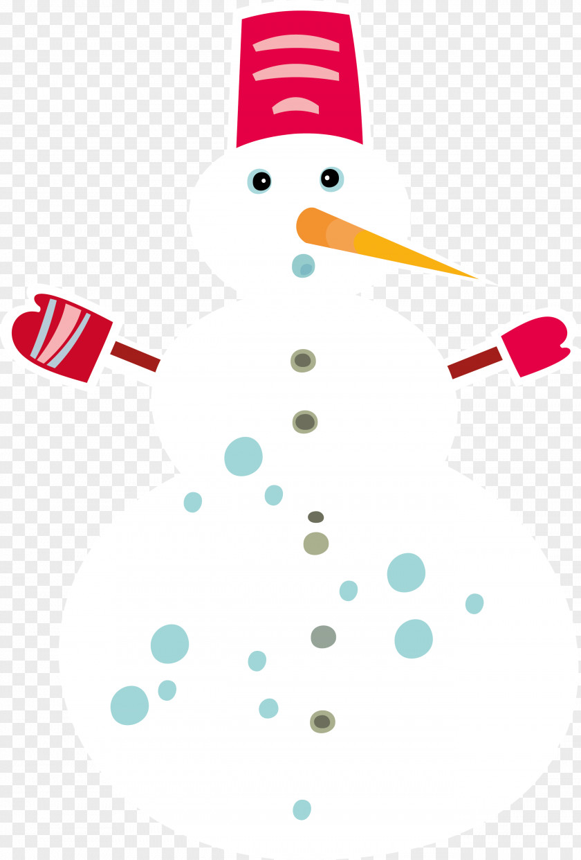 Snowman Graphic Design PNG