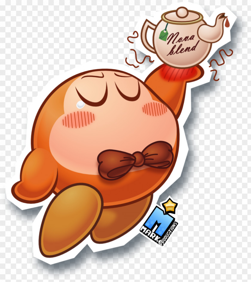 Waiter Kirby 64: The Crystal Shards Waddle Doo Fan Art PNG