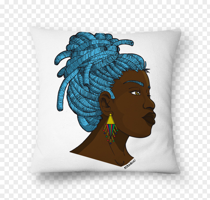 Beautifully Ink Throw Pillows Cushion Turquoise PNG