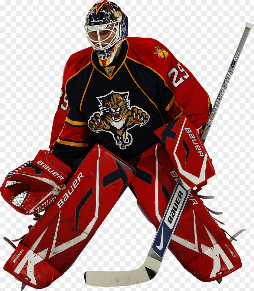Florida Panthers Goaltender Mask Hockey Protective Pants & Ski Shorts College Ice PNG
