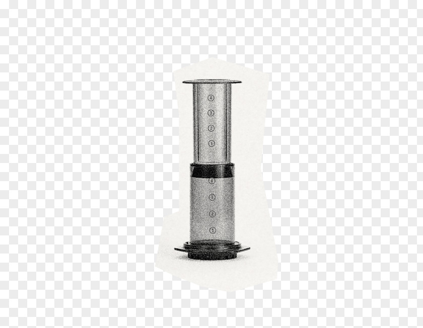 Hand Grinding Coffee AeroPress Product Design Cylinder Hario PNG