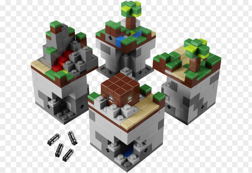 Minecraft Lego LEGO 21102 Micro World Ideas PNG