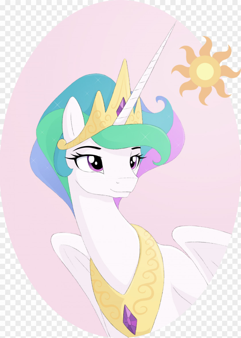 Princess Celestia Angry Pony Drawing Cartoon Illustration PNG