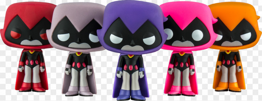 Raven Robin Starfire Toy Funko PNG