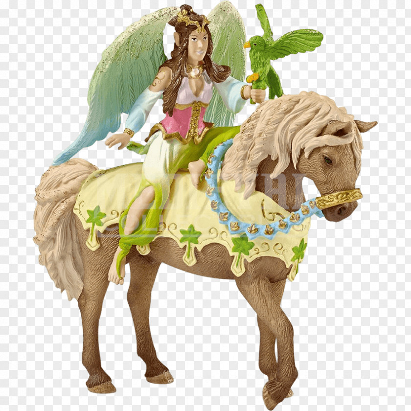 Toy Schleich Horse Elf Fairy PNG