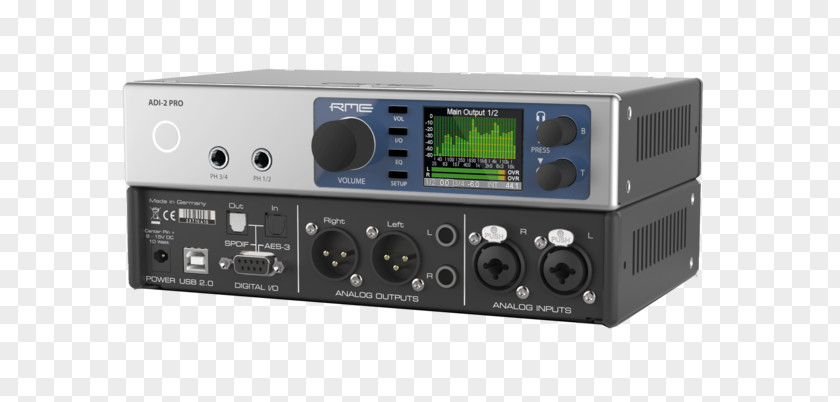 USB Digital-to-analog Converter Digital Audio Analog Devices RME Sound PNG
