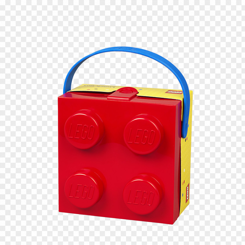 Box Amazon.com Lunchbox Red LEGO Plastic PNG