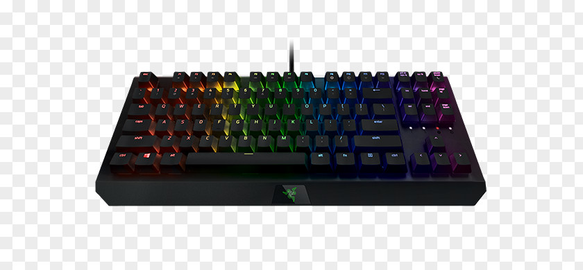 Chroma Key Computer Keyboard Mouse Razer Blackwidow X Tournament Edition BlackWidow Gaming Keypad PNG