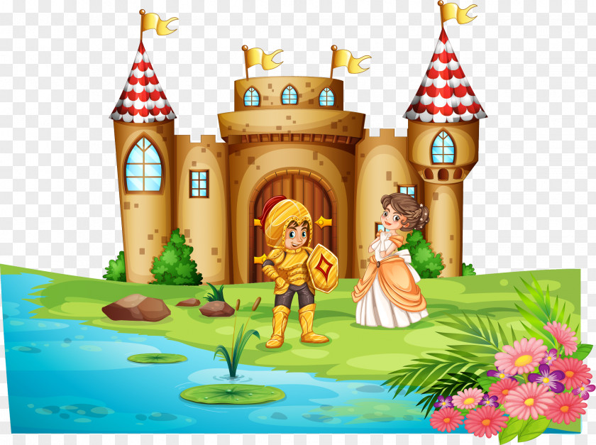 Fairy Tale Castle Clip Art PNG