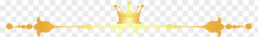 Golden Crown Border Material Energy Heat Yellow PNG