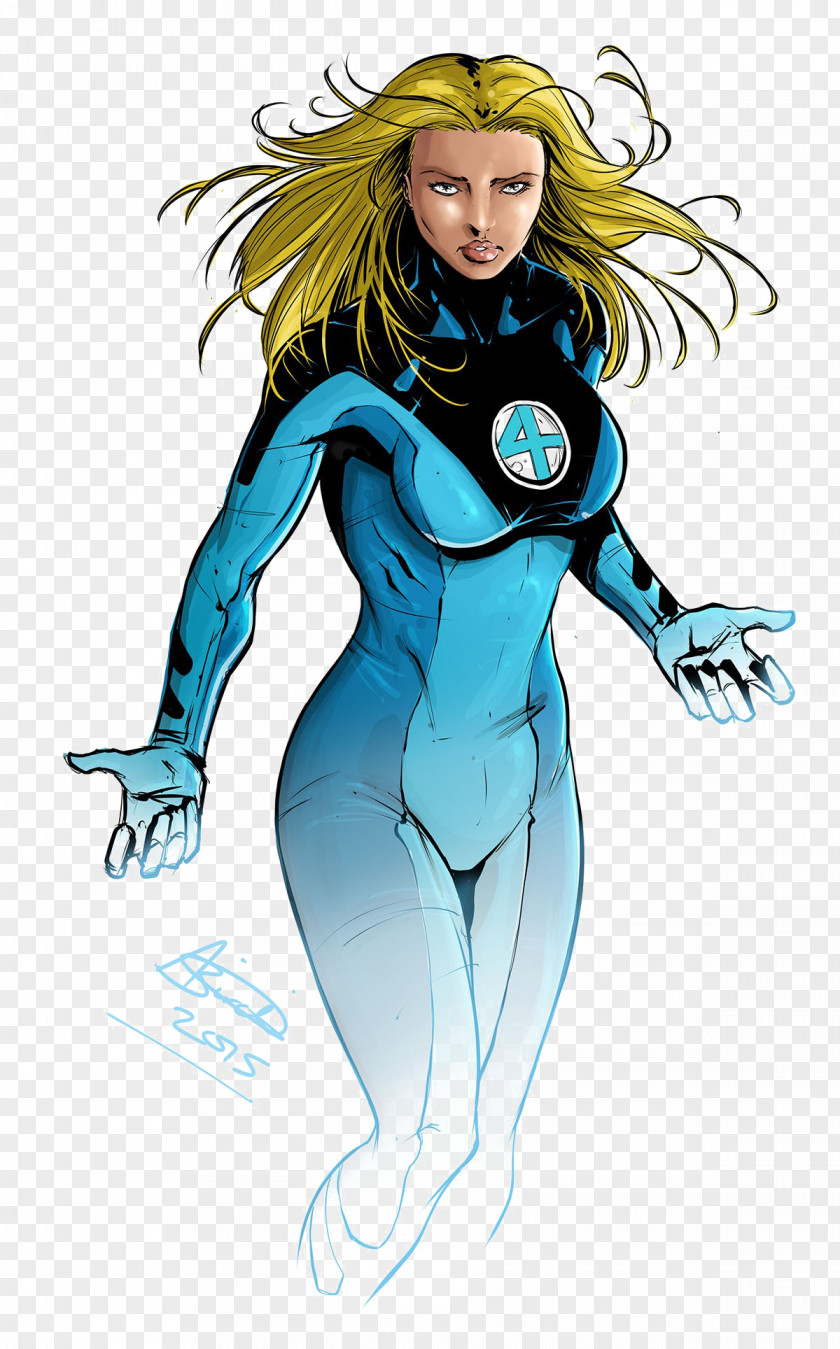 Invisible Woman Superhero Marvel Heroes 2016 Fantastic Four PNG