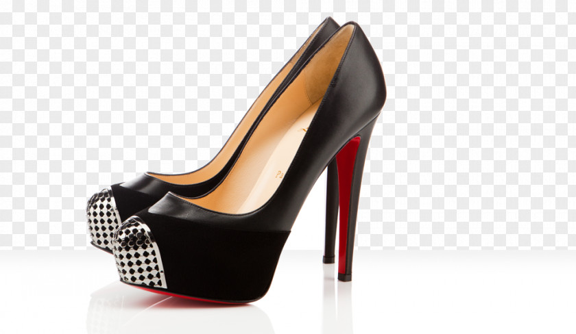 Louboutin Court Shoe Suede High-heeled Footwear Leather PNG