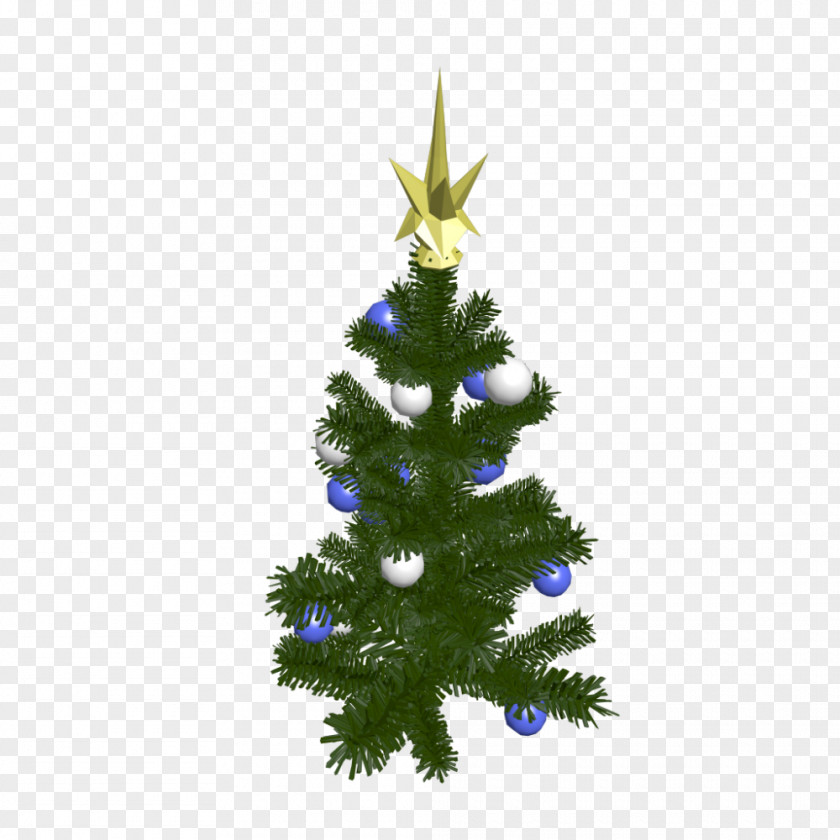 Mini Artificial Christmas Tree Decoration PNG