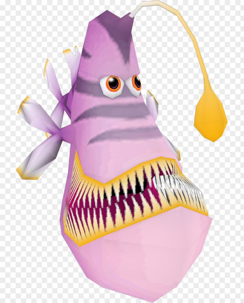 Pink Purple Fish Cartoon PNG