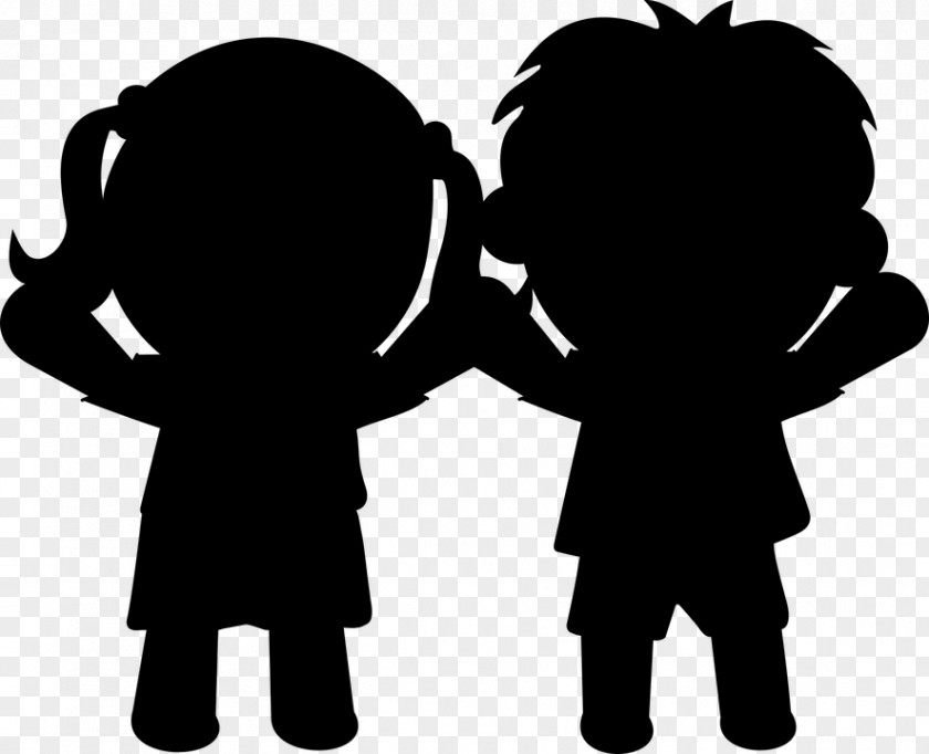Romance Sharing Love Silhouette PNG