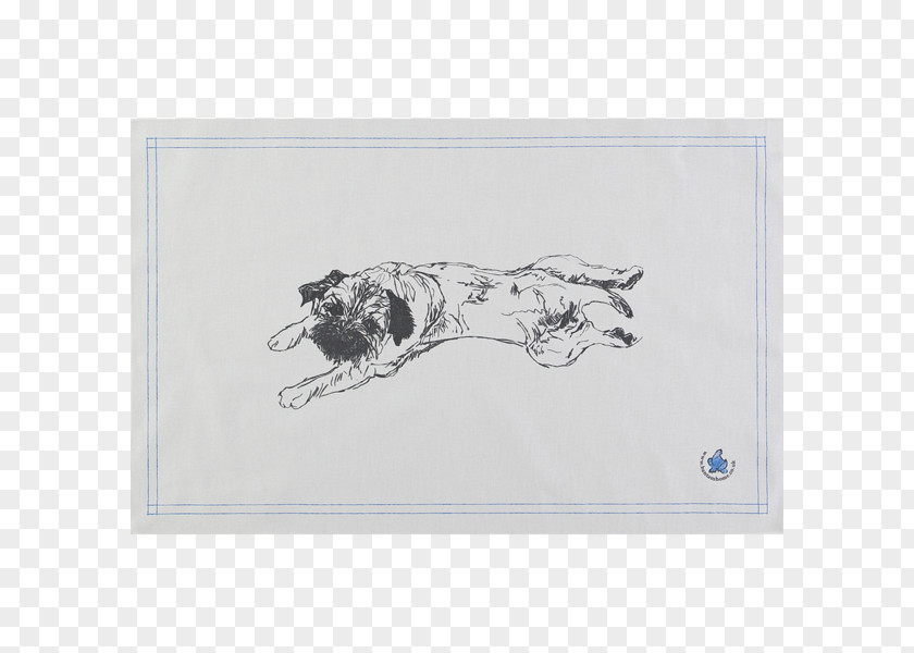 Border Terriers Towel Terrier Textile Arts Drap De Neteja PNG