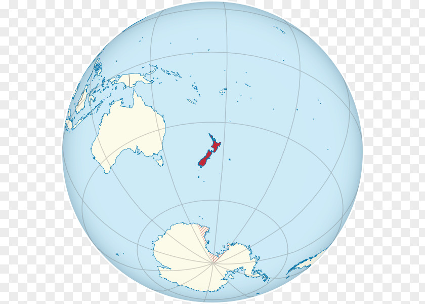 Globe New Zealand Earth Map World PNG