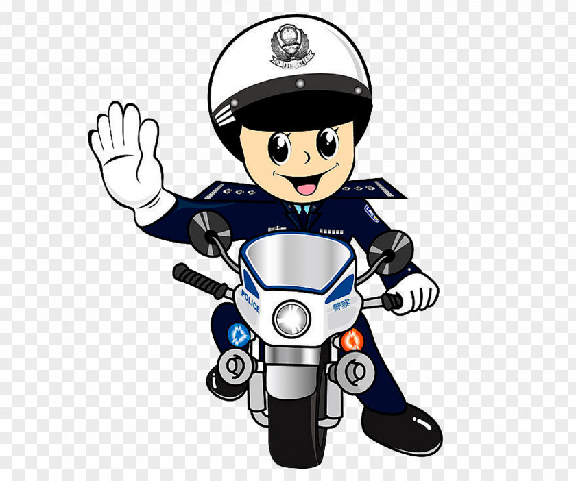 Police Officer Motorcycle Traffic PNG