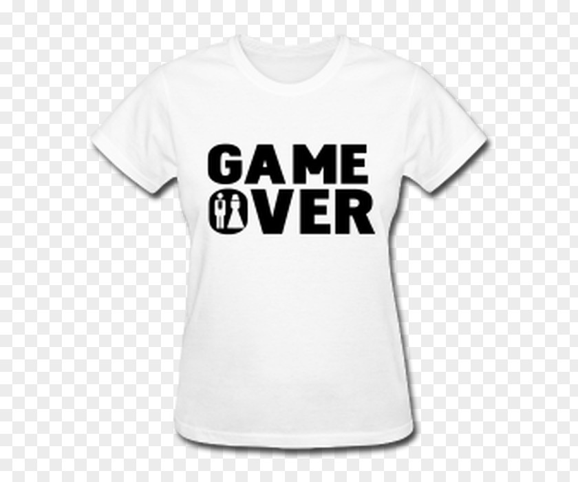Wedding Game Over T-shirt Spreadshirt Clothing Bride PNG