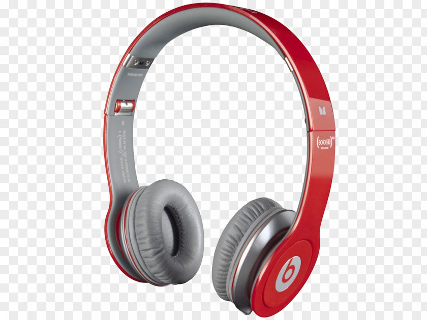 Red Headphones Beats Electronics Sound Monster Cable Disc Jockey PNG