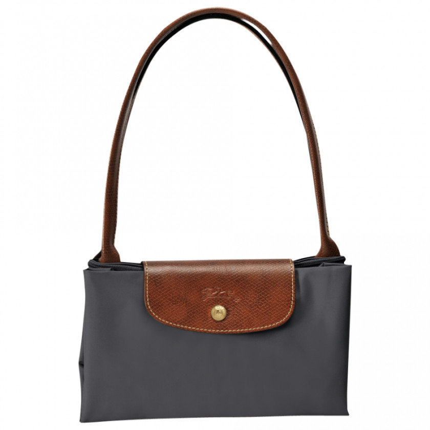 Bag Handbag Leather Longchamp Tote PNG