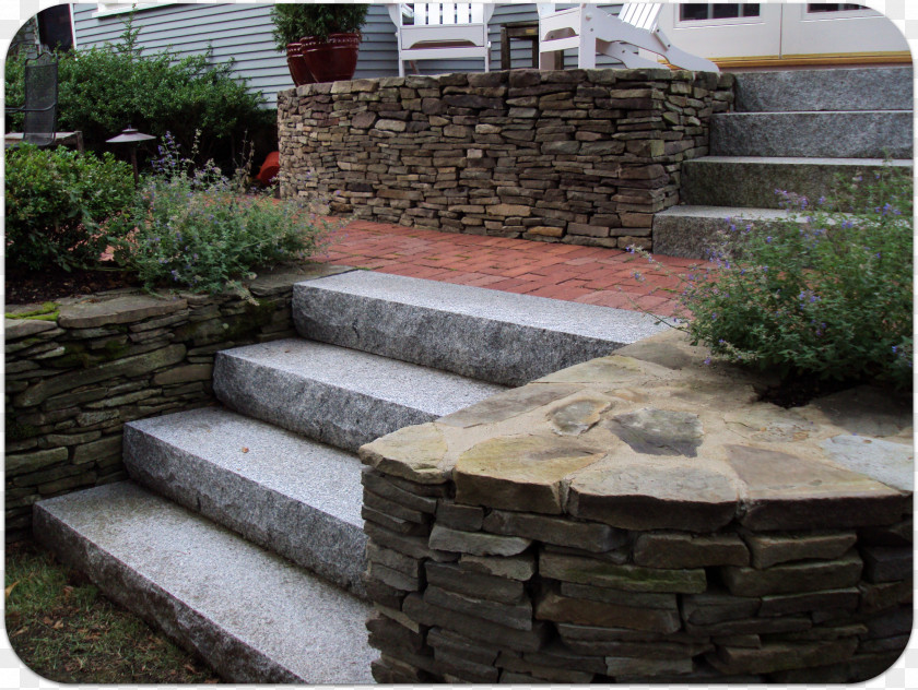 Brick Stone Wall Walkway PNG