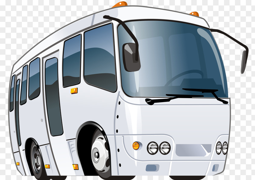 Bus Cartoon Stock Illustration PNG