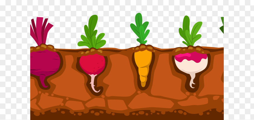 Cartoon Soil Vegetable Veggie Burger Garden Clip Art PNG