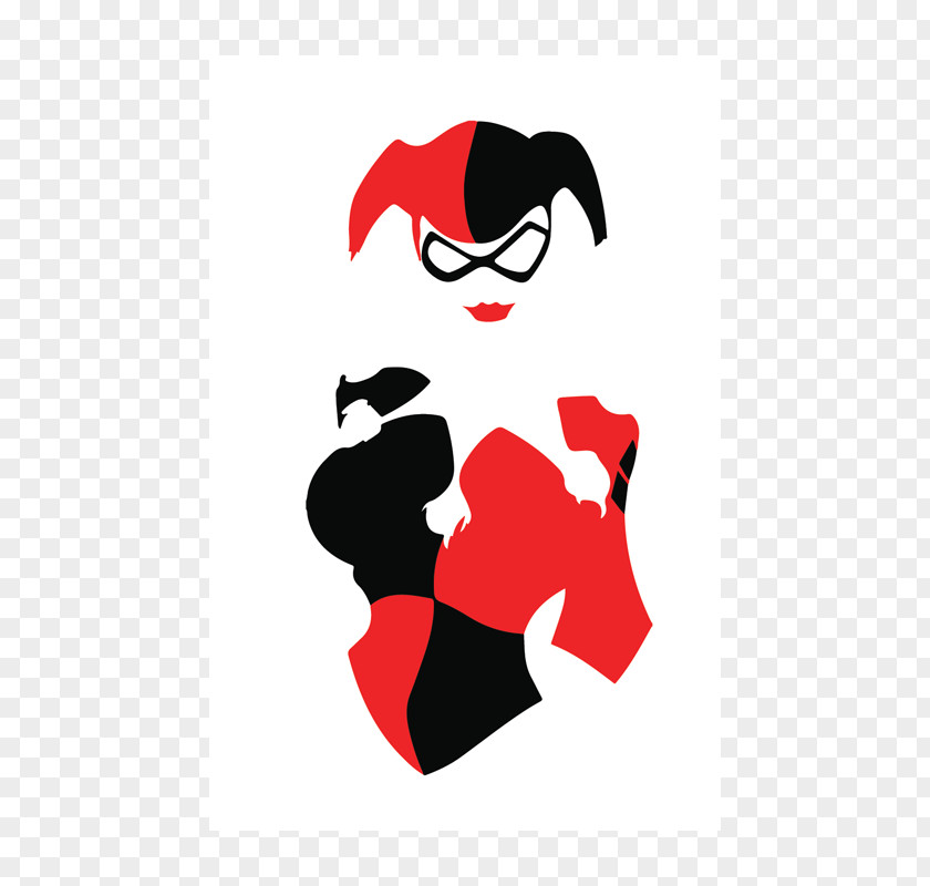 Harley Quinn Joker Enchantress Poison Ivy T-shirt PNG
