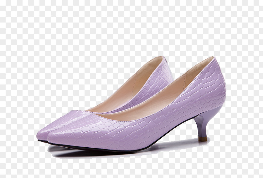 Purple Striae Heels High-heeled Footwear PNG