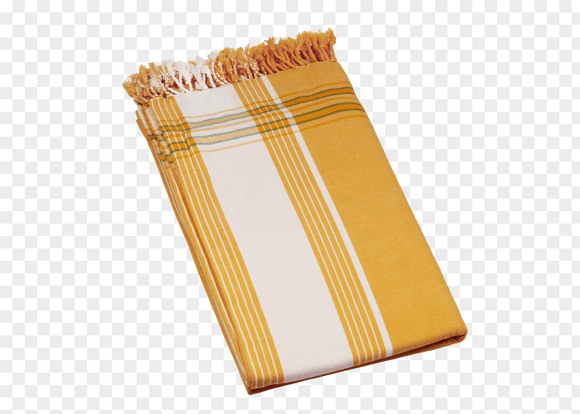 Serviette Cloth Napkins Material Kikoi Safran PNG