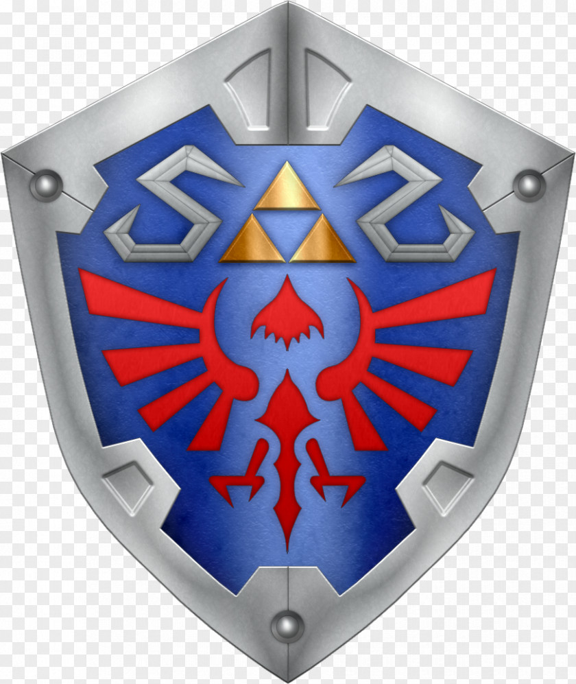 Shield Blue The Legend Of Zelda: A Link Between Worlds Hylian Skyward Sword Art PNG